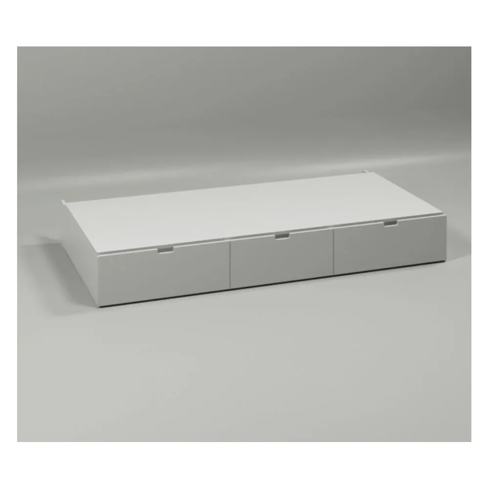 "Muba Bespoke 3 bed drawers with guidance image"