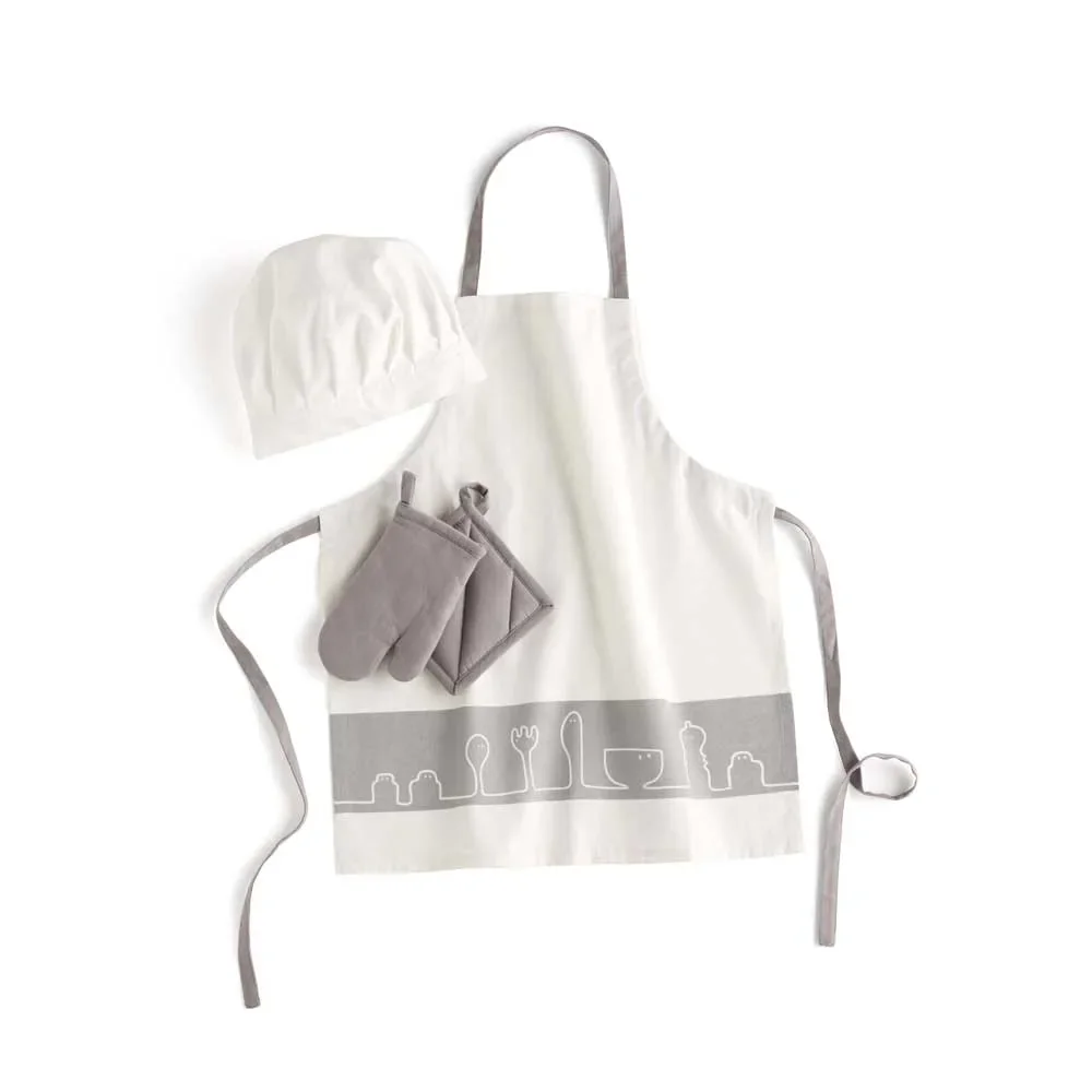 "Kids concept game cooking apron with accessories image"