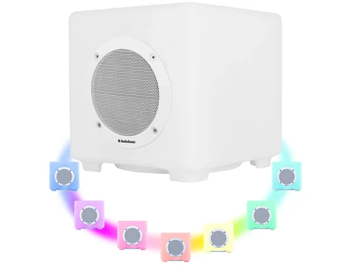 "Outdoor Bluetooth speaker with LED color change image"