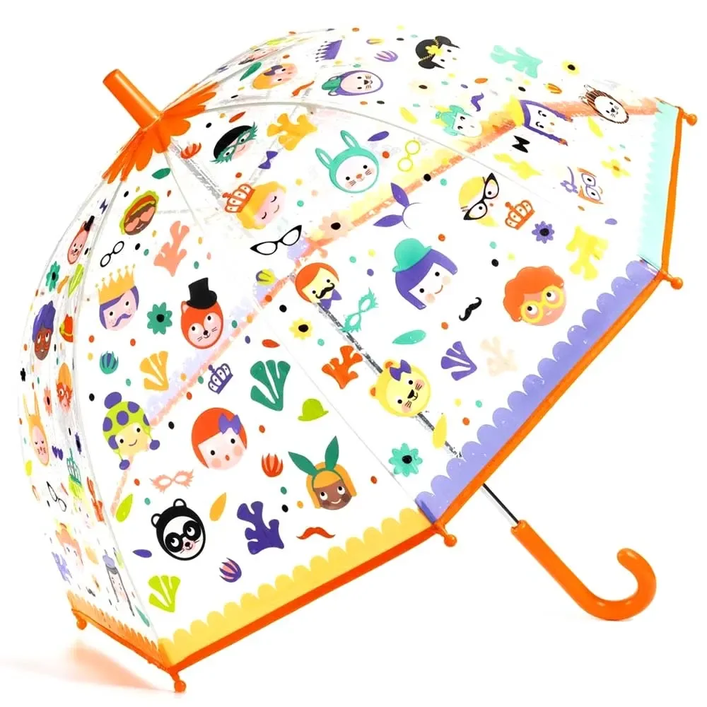 "Djeco children umbrella faces image"
