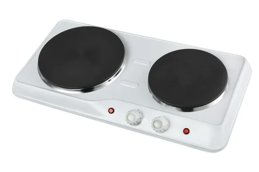 "Double hotplate, 15.5/18.5cm, 1000/1500W electric hotplate, TKG DKP 1002 W image"