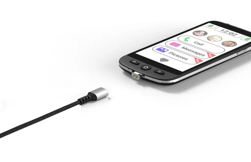"Senior Outdoor Smartphone M510-M + FREE magnetic charging cable image"