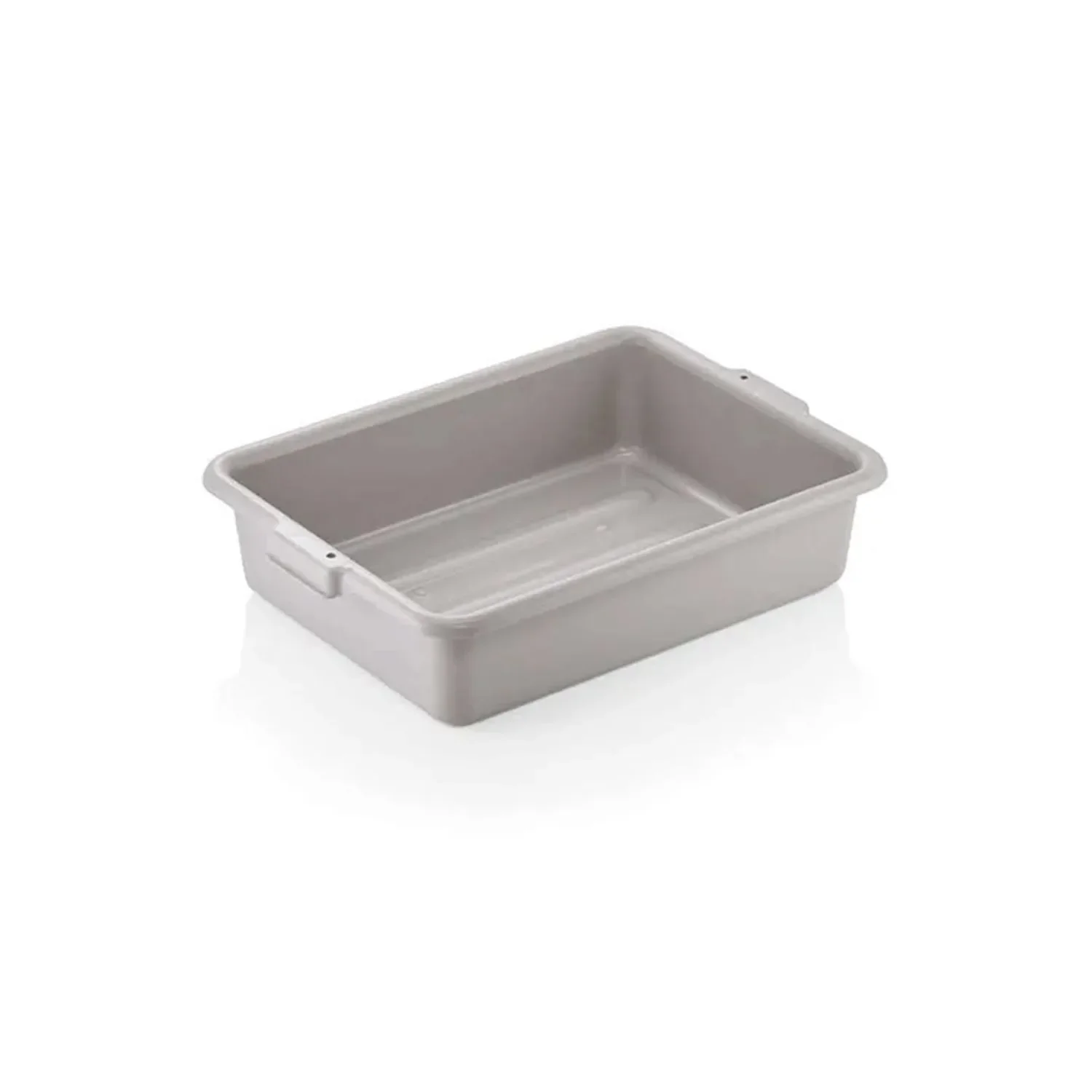 "Dish / crockery tub with recessed grips image"