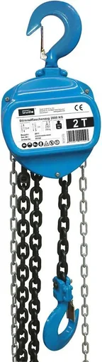 "Spur gear hoist 2000 kg image"