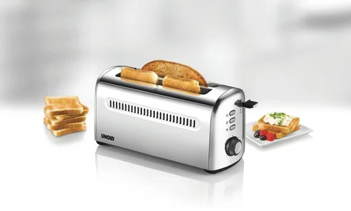 "Four-slice retro toaster image"