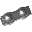 Cable connectors Ø 6 mm galvanized (5 pieces)