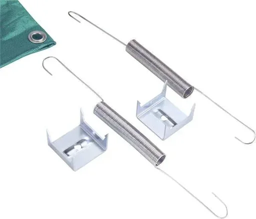 "10-piece fastening set for tarpaulins image"