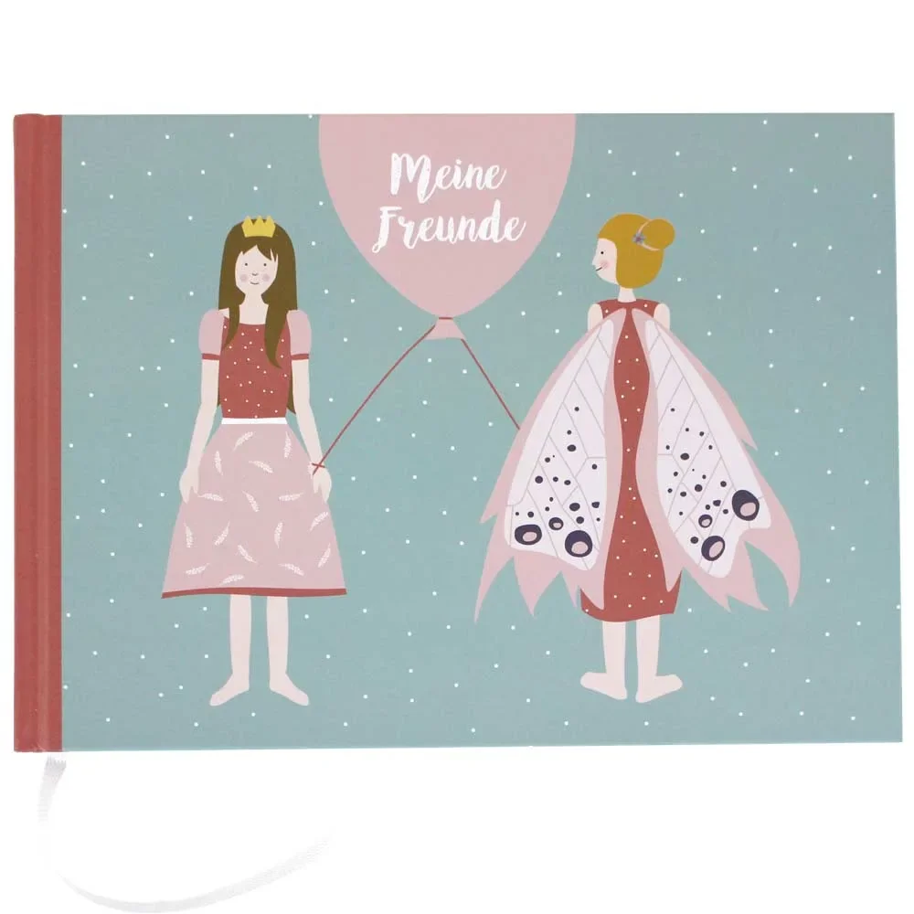 "Ava & Yves Kindergarten Freundebuch Princess image"