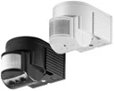 Infrared motion detector ODA - 180° surveillance, max. 12M in black