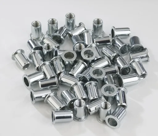 "Blind rivet nuts M4x0.7 - 50 pieces image"