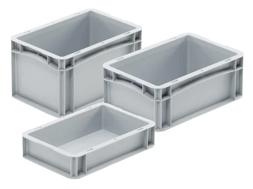 "Eurobox 30x20x07cm gray 2.9 L image"
