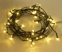 LED light chain with 48 warm white LEDs, 3.6m, IP44, battery-operated (Batteries Not Included)