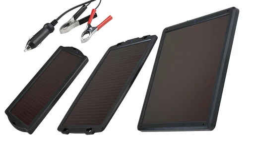 "4.5 Watt mobile solar panel for trickle charging image"