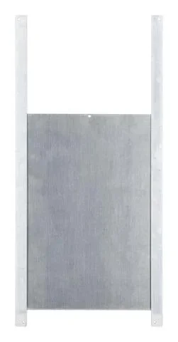 "Chicken sliding door 30 x 40 cm, aluminum, complete assembly set image"