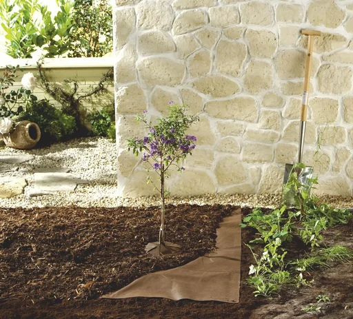"Mulch fabric, 10 x 1.5 m, 70 g/m², brown image"