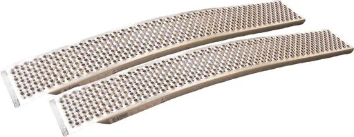 "Aluminum loading ramps, curved, 2 pieces image"