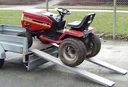 Aluminum loading ramps, straight, 2 pieces