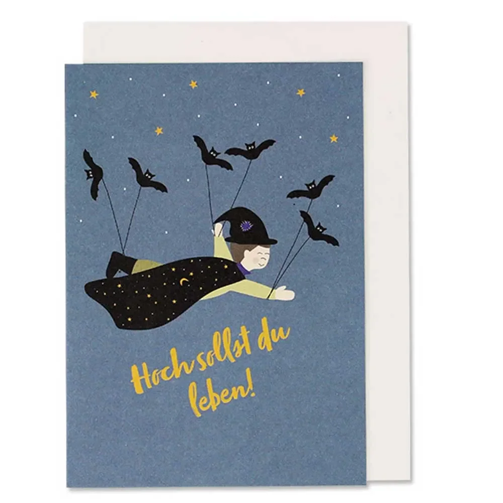 "Ava & Yves Congratulations Folding Card Magician image"