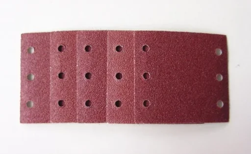 "Sandpaper 110 x 100 mm, grain 120, 5 pieces image"