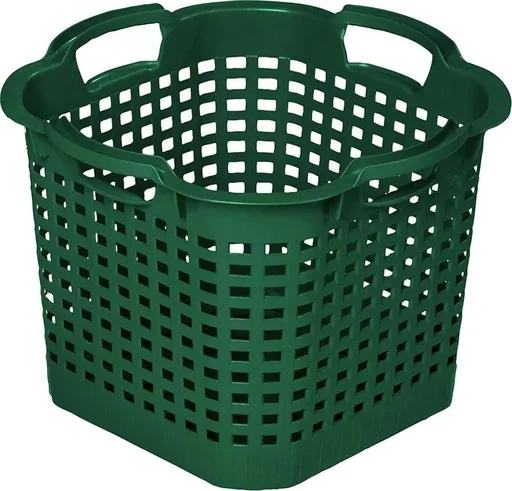 "Harvest and storage basket, rotatable and stackable, set of 4 image"