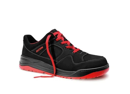 "MAVERICK black-red Low ESD S3 safety shoe size 48 image"