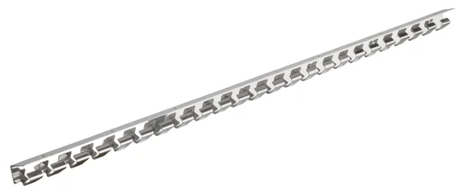 "Hook rail 100cm stainless steel for PVC curtain image"