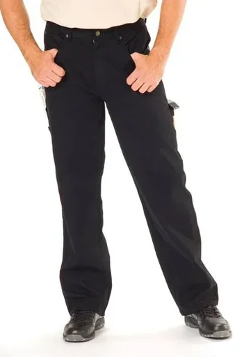 "Stretch worker jeans, color black, size 56 image"