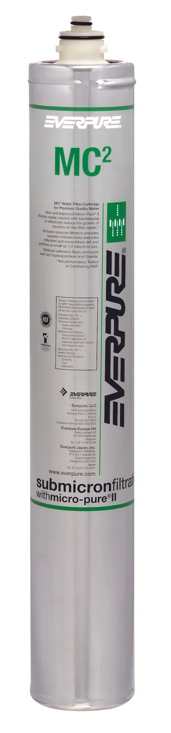 "Water filter, Filter cartridge - EVERPURE MC2 for premium water, cold drinks, postmix image"