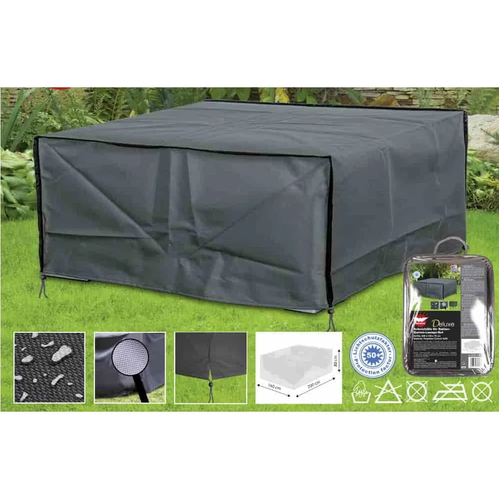 "Deluxe Patio Furniture Cover, Waterproof Lounge Cover 200x160x80cm image"