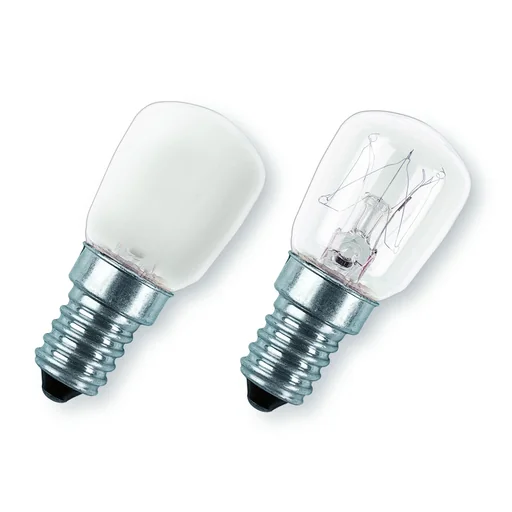 "Bulb T26 15W clear 230V E14 for refrigerator and sewing machine image"
