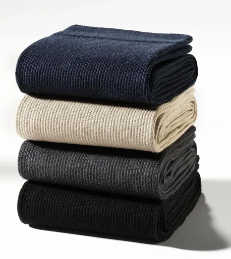 "Support knee-high socks with terry cloth padding, black, size 40/41 image"