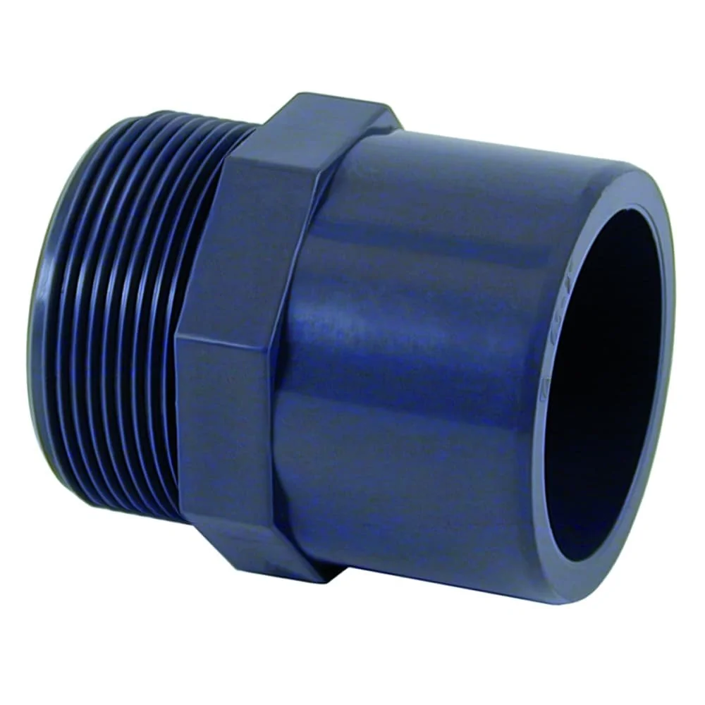 "PVC Reducing Coupling 63-50mm x 2 inch, Solvent Weld PN10 image"