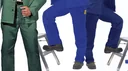 Work trousers, royal blue, size 48