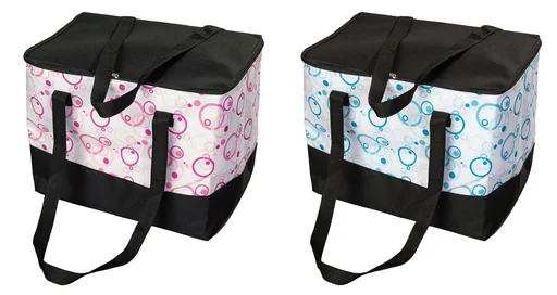 "Cooler bag "Circles blue" image"