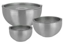 6-piece thermal bowl set, 1 bowl + lid each 1.25, 2.5 + 4.2 l