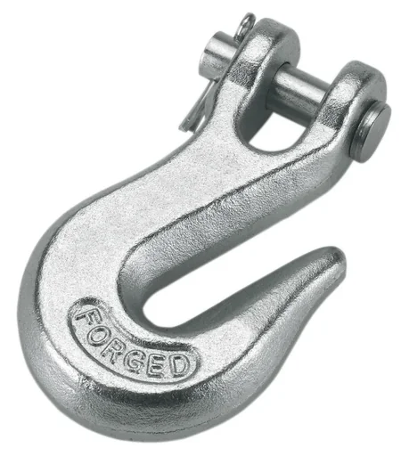"Parallel hook with fork, 8mm image"