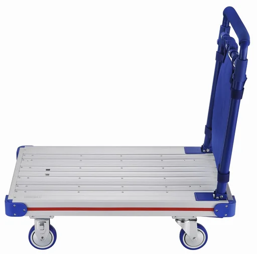 "Aluminium push handle trolley, loading area 705 x 440 mm, load capacity 200 kg image"