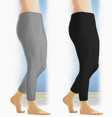 "Leg warmers, color gray image"