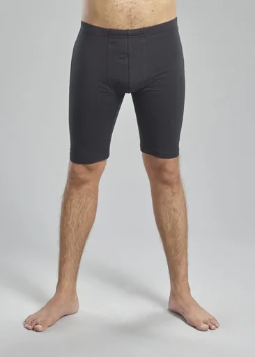 "Retro shorts knee-length, 2-pack, color black, size 2XL image"