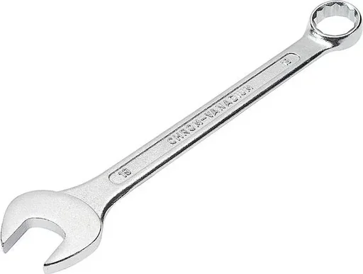 "Combination wrench 15 mm chrome-plated image"