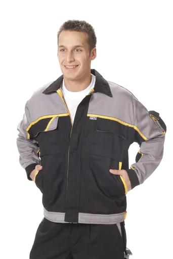 "Work blouson, color black/grey, size 48 image"