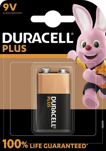 "Plus Alkaline Battery 9V Block-1 piece image"