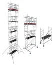 MONTO ProTec aluminum mobile scaffold, working height approx. 8.30 m