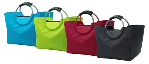 "Thermal shopping bag, black image"