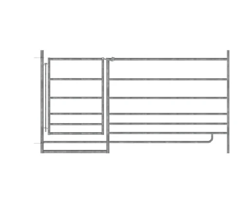 "Sheep panel 2.75 meters with gate image"