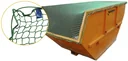 Container net with rubber rope, 2.5 x 2 m