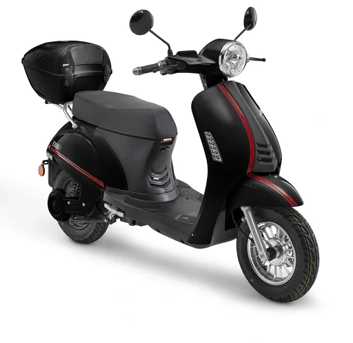 "E-scooter Luxxon E3000, 25 km/h (moped class), black image"