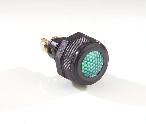 "Warning light, red, 12 V/ 24 V - for installation in the dashboard image"