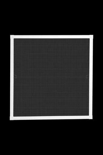 "Insect screen window PLUS with aluminum frame, color white, 100 x 120 cm image"