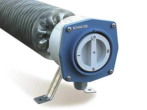 "Finned Tube Heater with Step Switch, 1500W 230V, Stainless Steel, IP66/67 image"